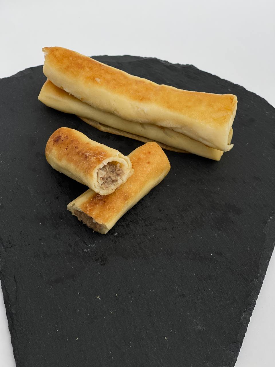 Блины с куриным фаршем
